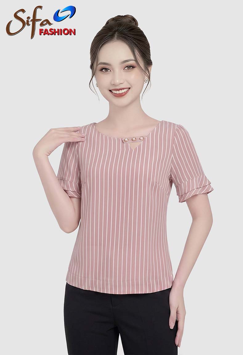 Áo cổ tròn