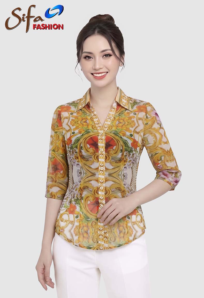 Áo cổ sơ mi