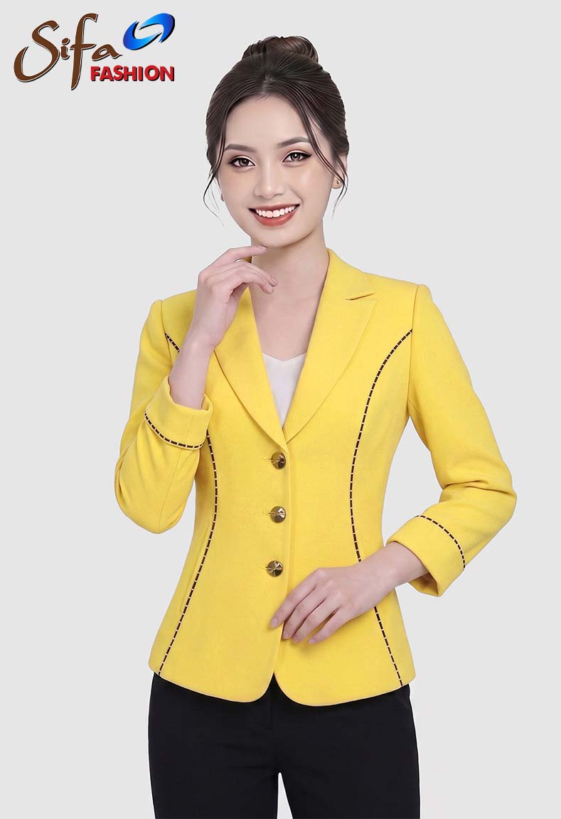 Áo vest cổ ve