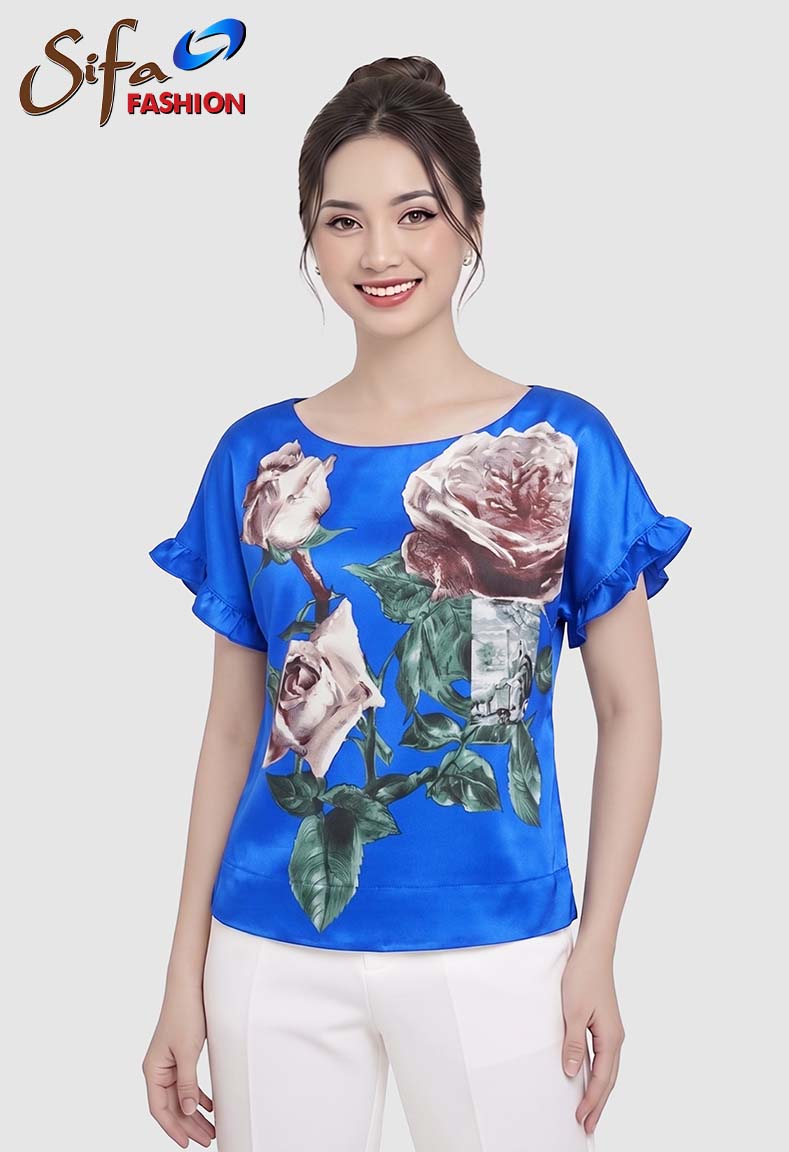 Áo cổ tròn