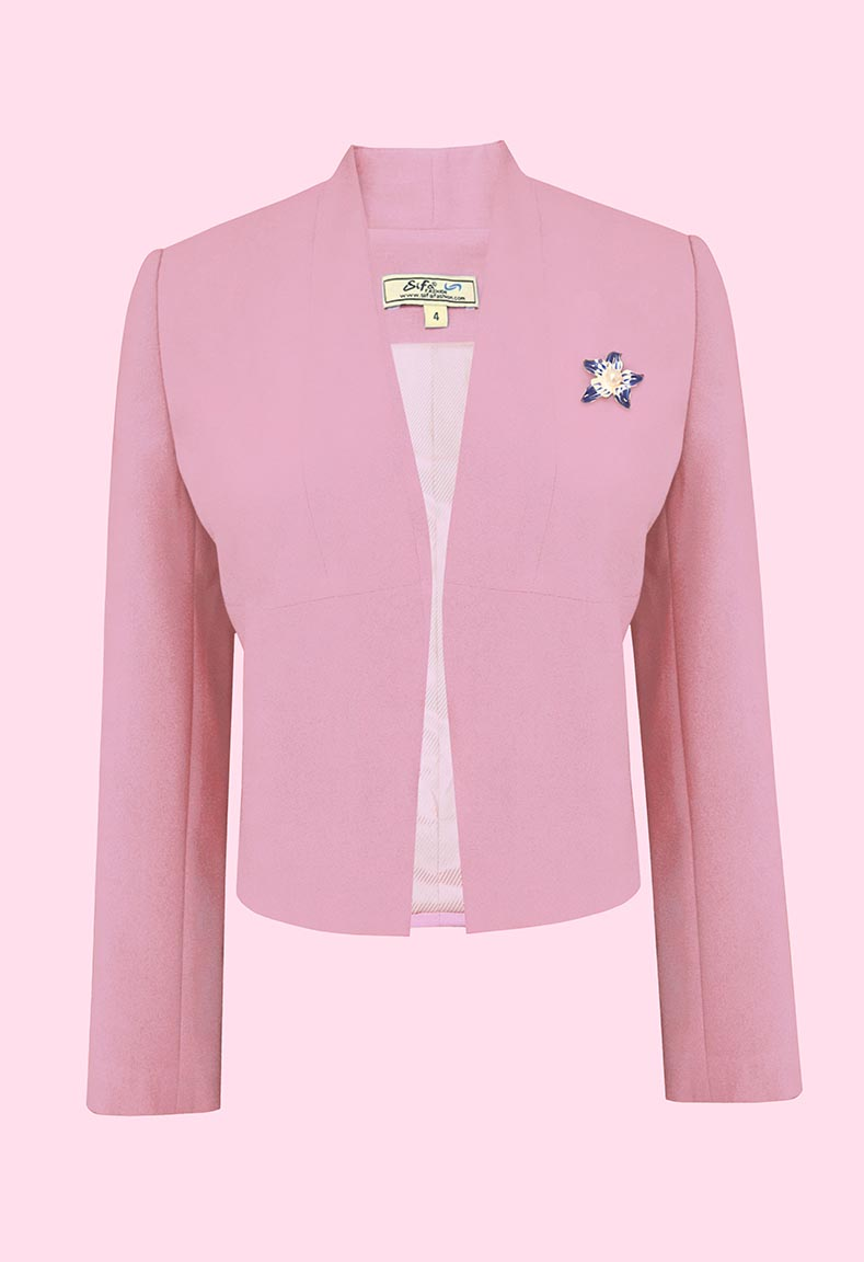 Áo vest lửng cổ sam